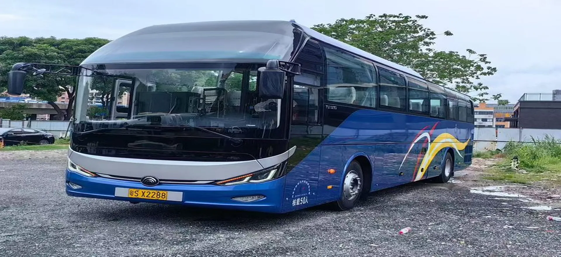 Factory staff shuttle bus monthly discount Pearl River Delta
